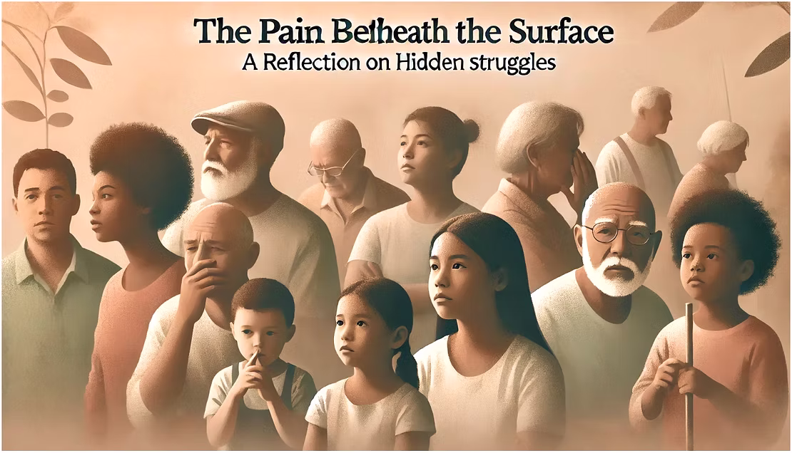The Pain Beneath the Surface: A Reflection on Hidden Struggles